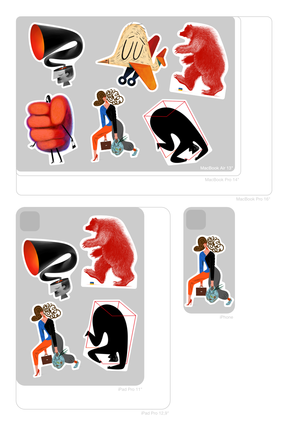 Sticker Set / 02