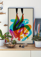 Aktorstwo - ilustracja do plakatu Kaliskie Spotkania Teatralne 2025