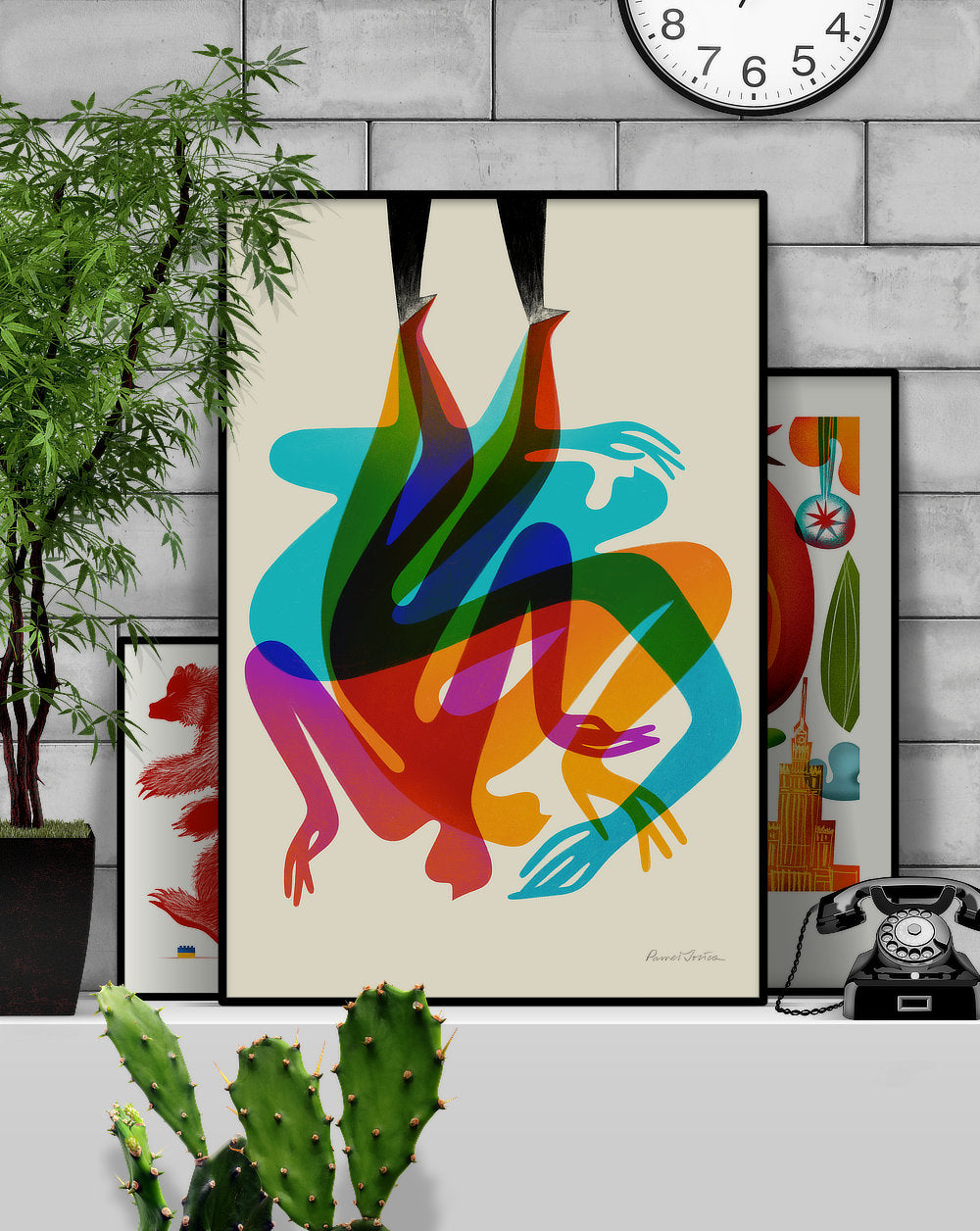 Aktorstwo - ilustracja do plakatu Kaliskie Spotkania Teatralne 2025