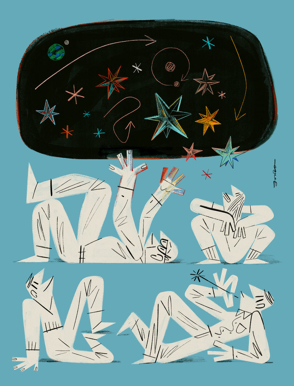 School under the stars